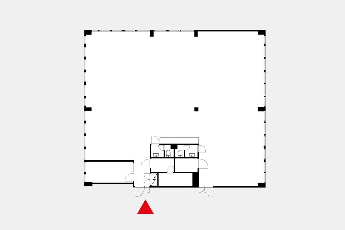 Toimitilan pohjakuva osoitteessa Kutojantie 11, Espoo (Kilo)