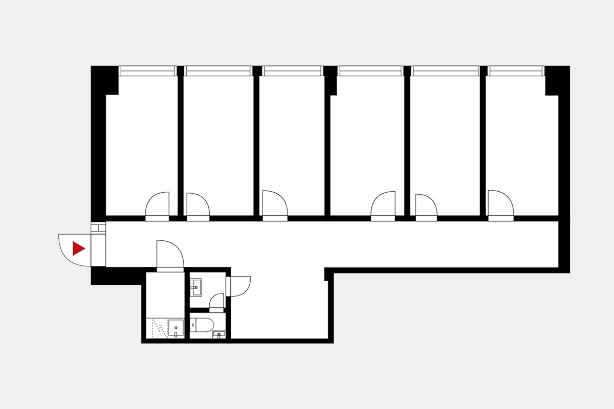 Toimitilan pohjakuva osoitteessa Kutojantie 7, Espoo (Kilo)