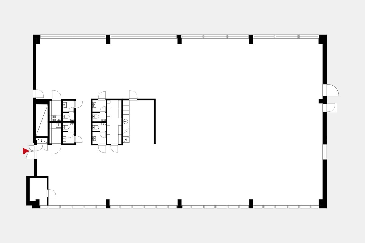 Toimitilan pohjakuva osoitteessa Kutojantie 7, Espoo (Kilo)