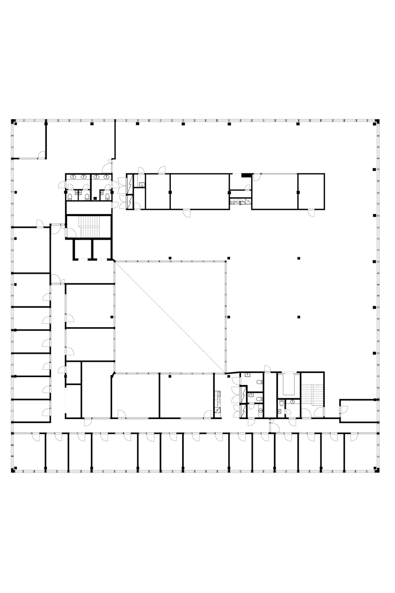 Toimitilan pohjakuva osoitteessa Sinimäentie 8B, Espoo (Sinimäki)