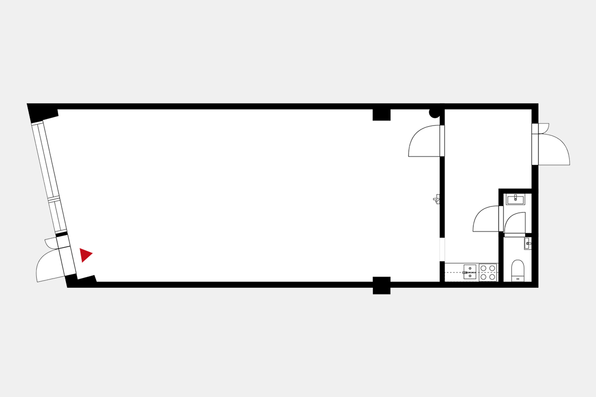 Toimitilan pohjakuva osoitteessa Kiviparintie 2, , Helsinki (Myllypuro)