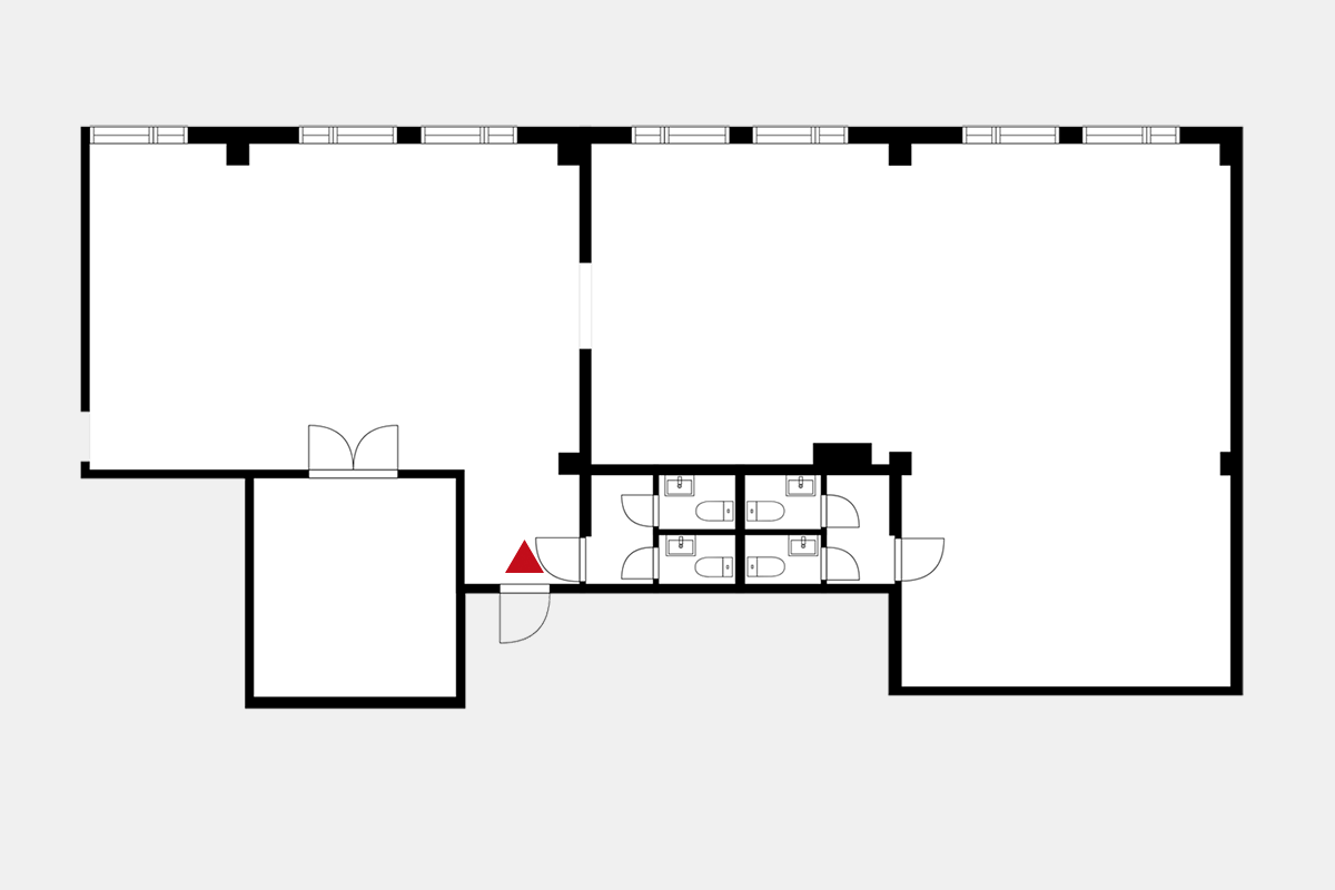 Toimitilan pohjakuva osoitteessa Hyttitie 4b , Helsinki (Tattariharju)