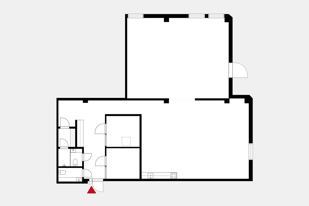 Toimitilan pohjakuva osoitteessa Olarinluoma 12 , Espoo (Olarinluoma)