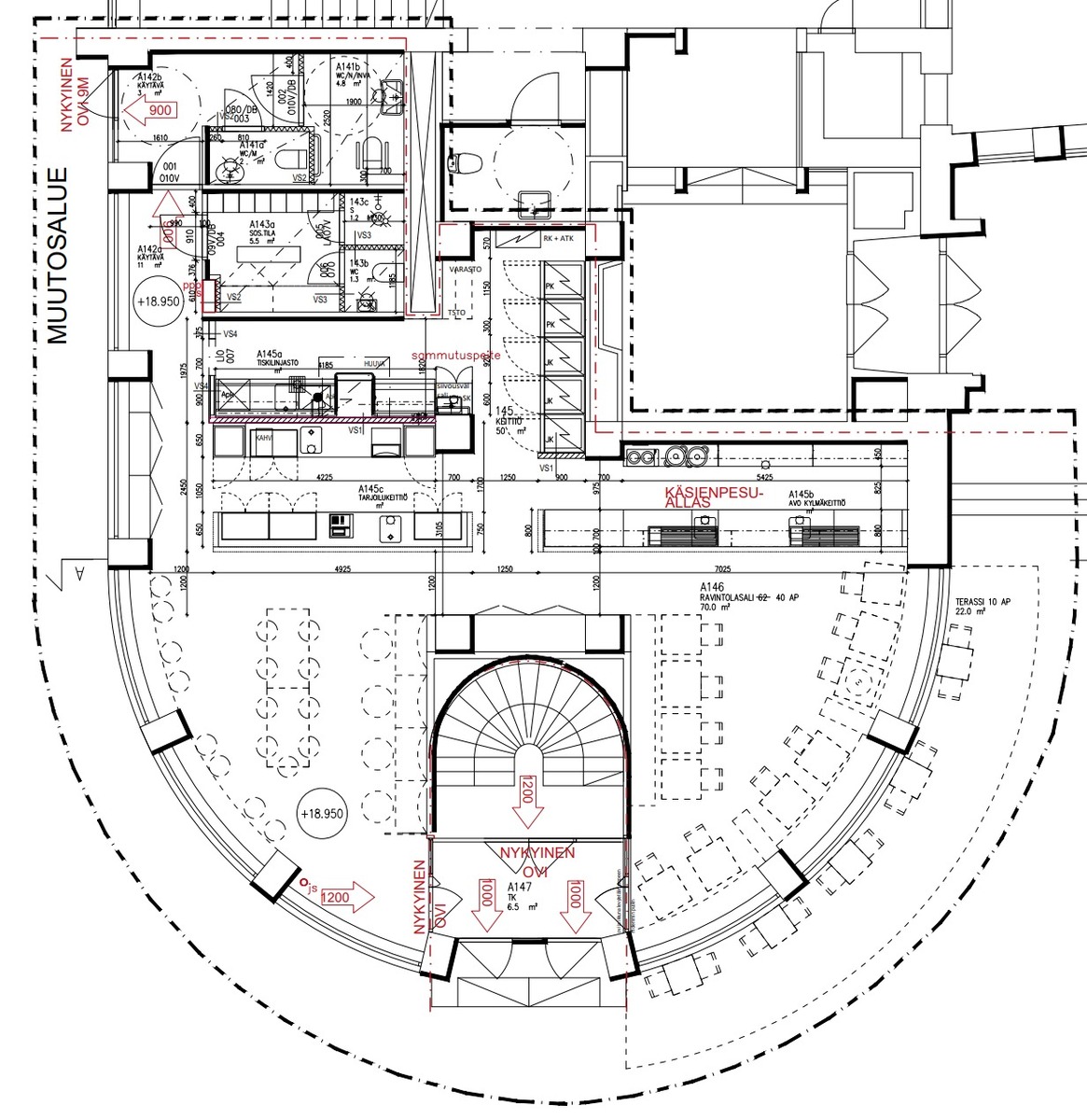 Toimitilan pohjakuva osoitteessa Hämeentie 19, Helsinki (Sörnäinen)
