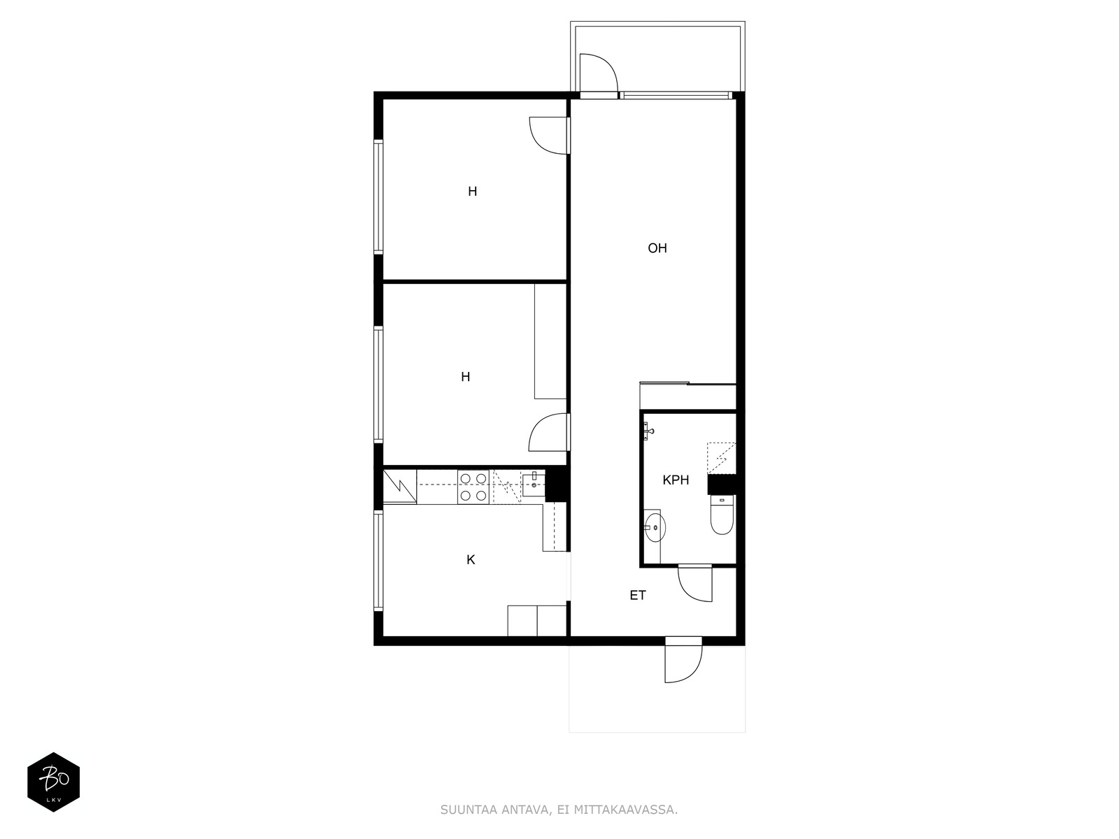 Puistokatu 2 - bild 2