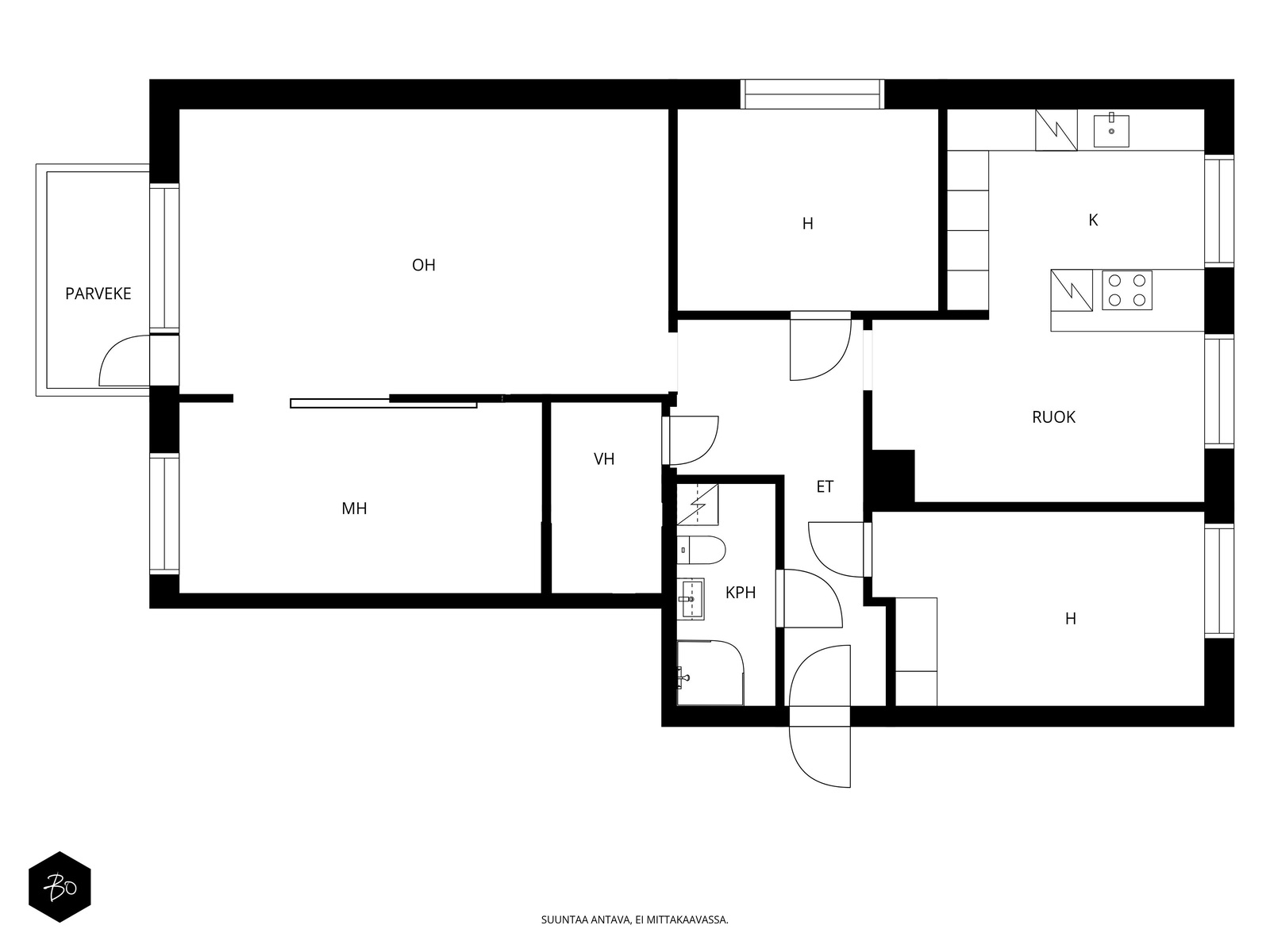 Valkeisenkatu 12 - kuva 2