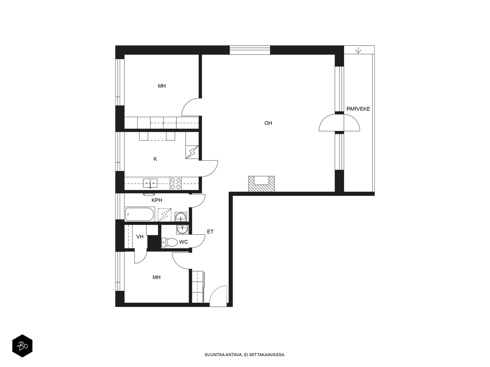 Valkeisenkatu 6 - kuva 2