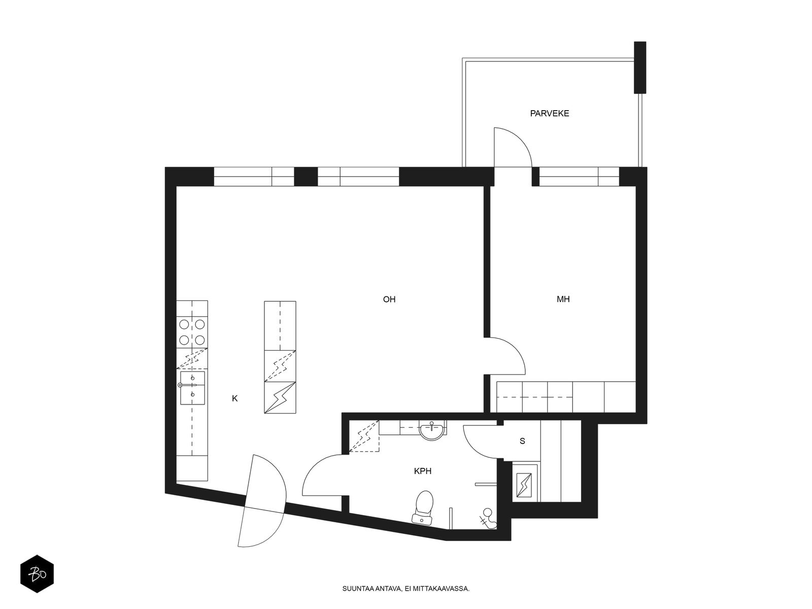 Kauppakatu 3 b - kuva 2