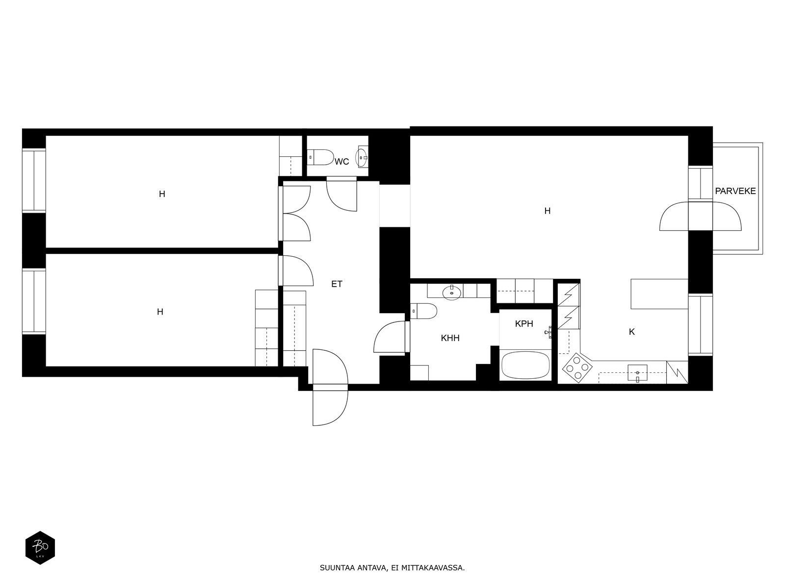 Jokipuistonkaari 2 - kuva 2