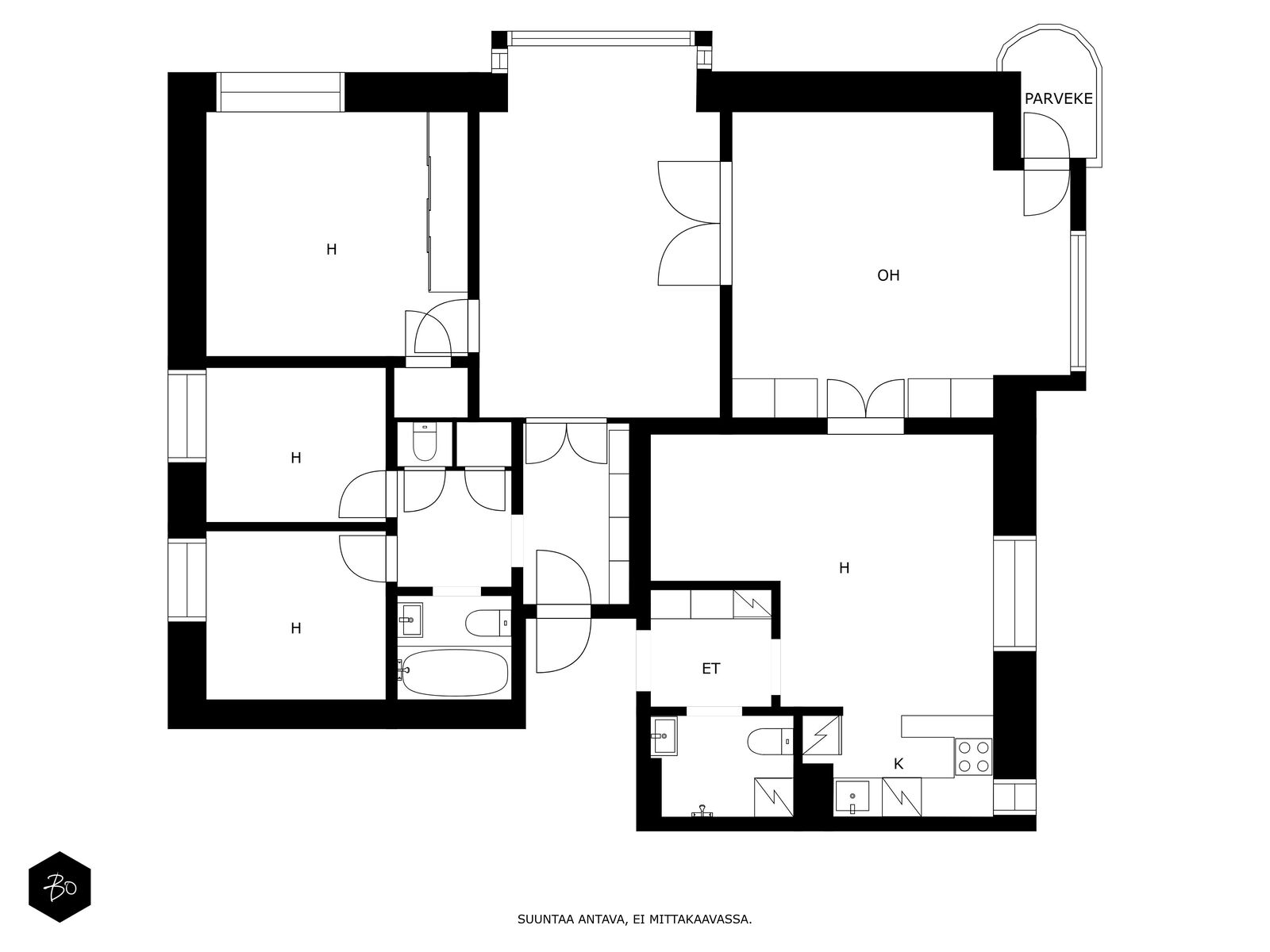 Kajanuksenkatu 9 - kuva 2