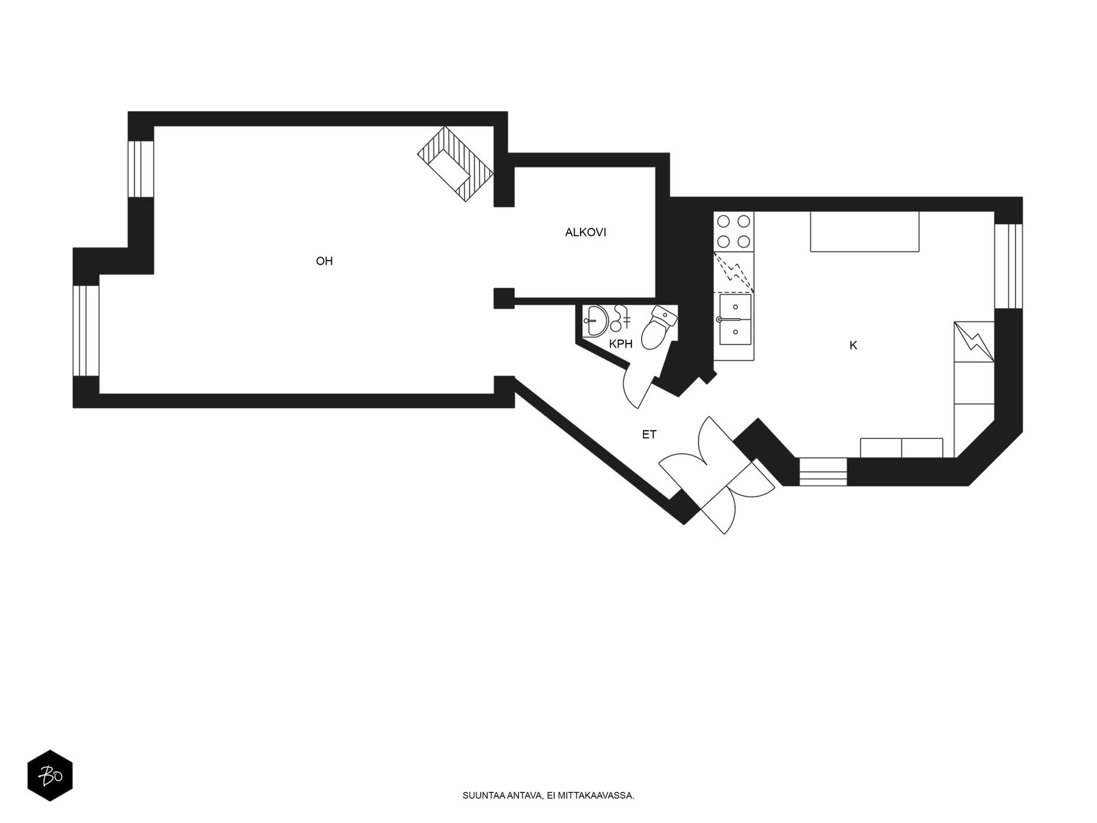 Pitkänsillanranta 15 - kuva 2