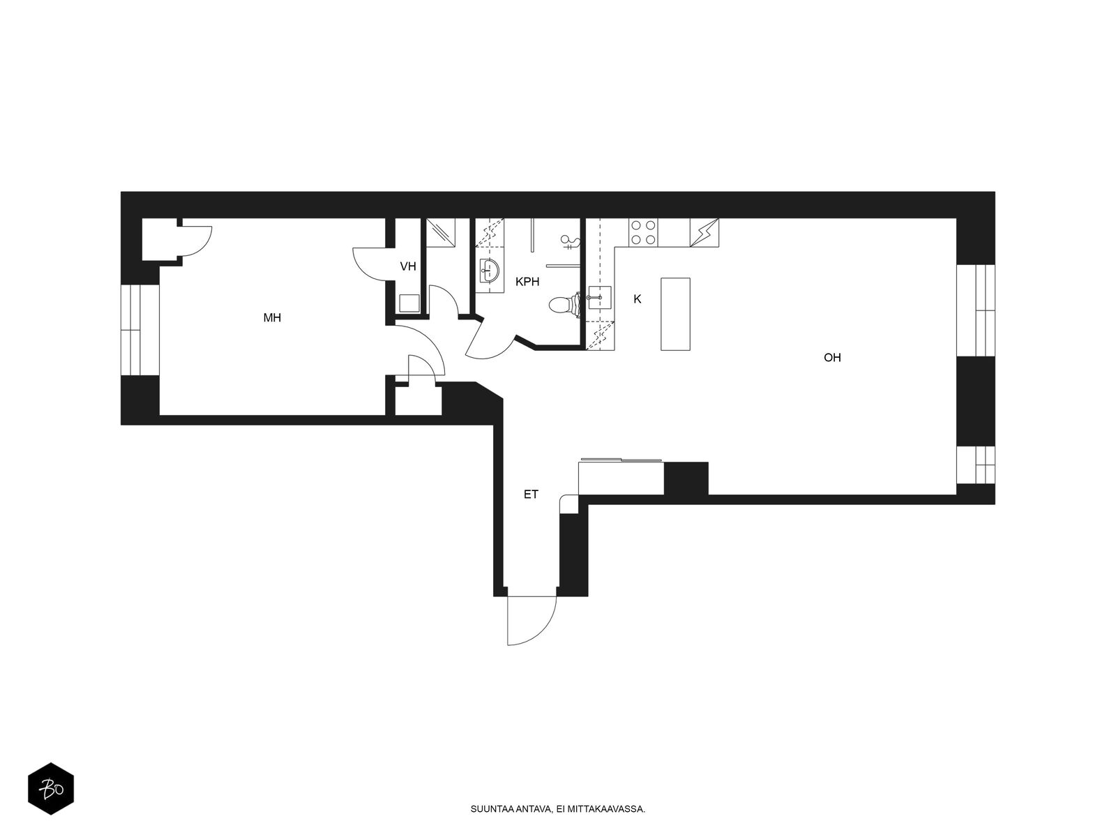 Messeniuksenkatu 8 - kuva 2