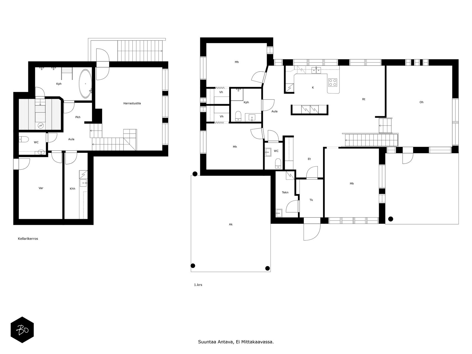 Ensimmäinen huvilatie 3A - kuva 2
