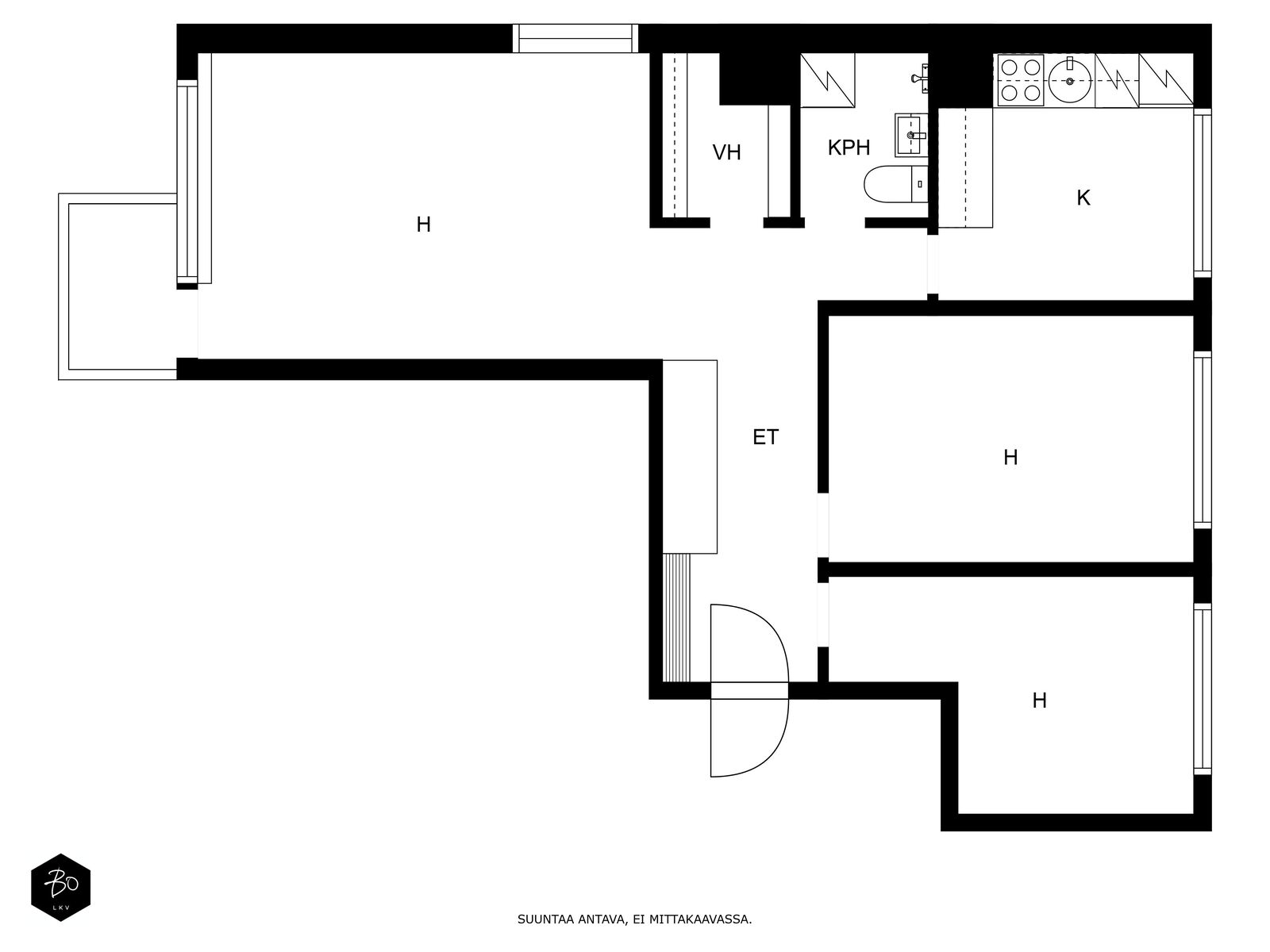 Kaarikatu 13 - kuva 2