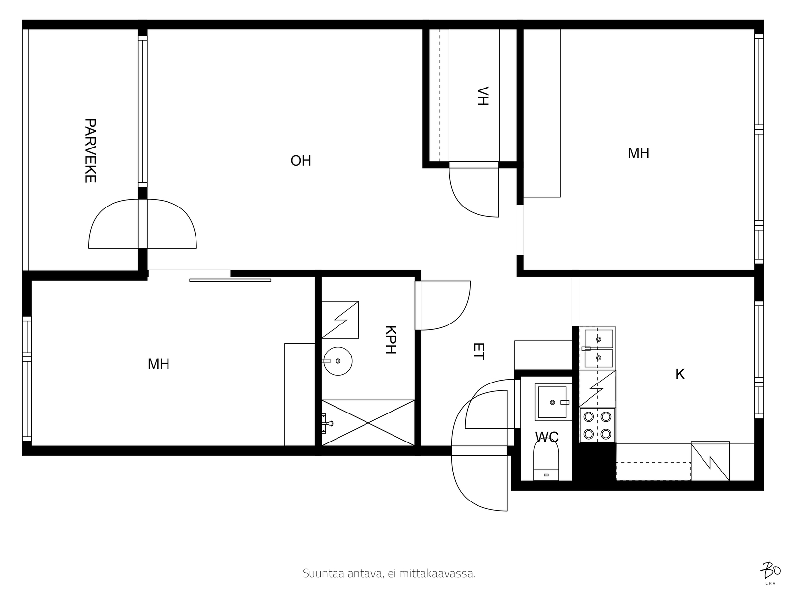 Mustanlahdenkatu 3-7 - kuva 2
