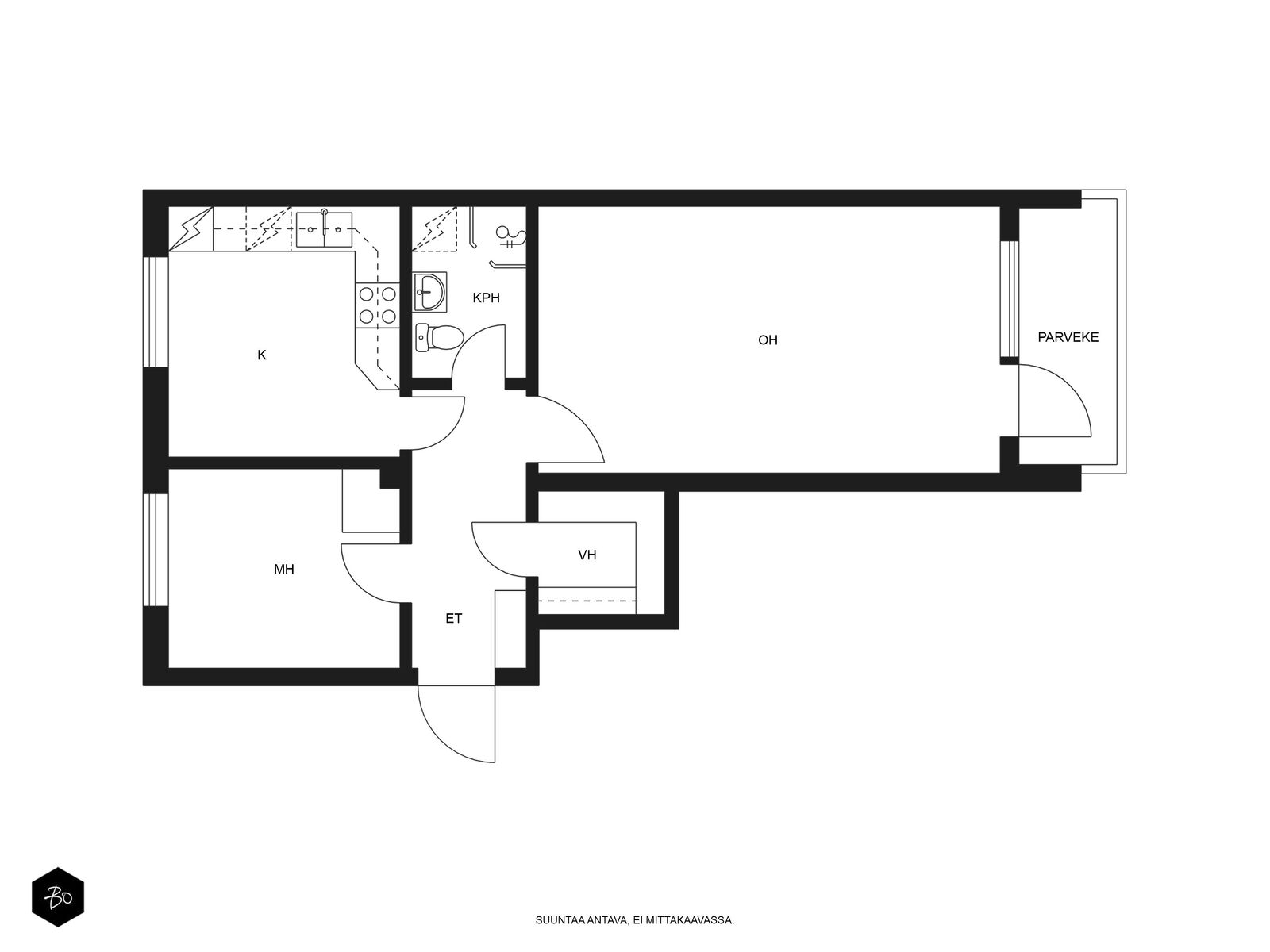 Sammonkatu 37 - kuva 1