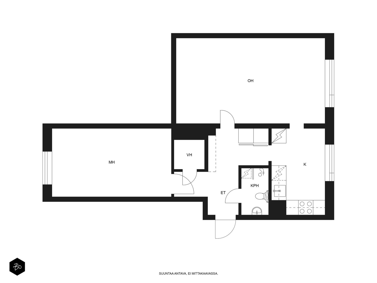 Kaarikatu 15-17 - kuva 1