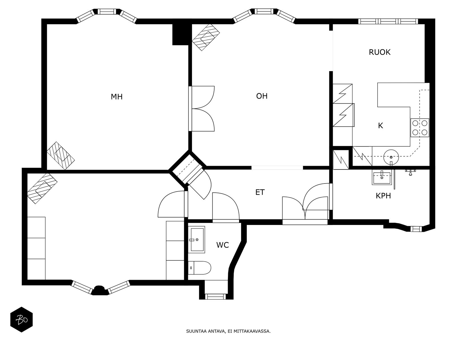 Kruununhaankatu 4 - kuva 2