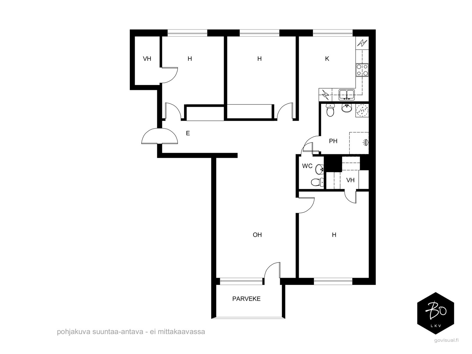 Koulukatu 6-8 - kuva 2