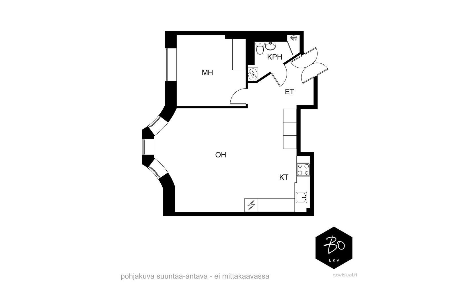 Huvilakatu 5-7 - kuva 2