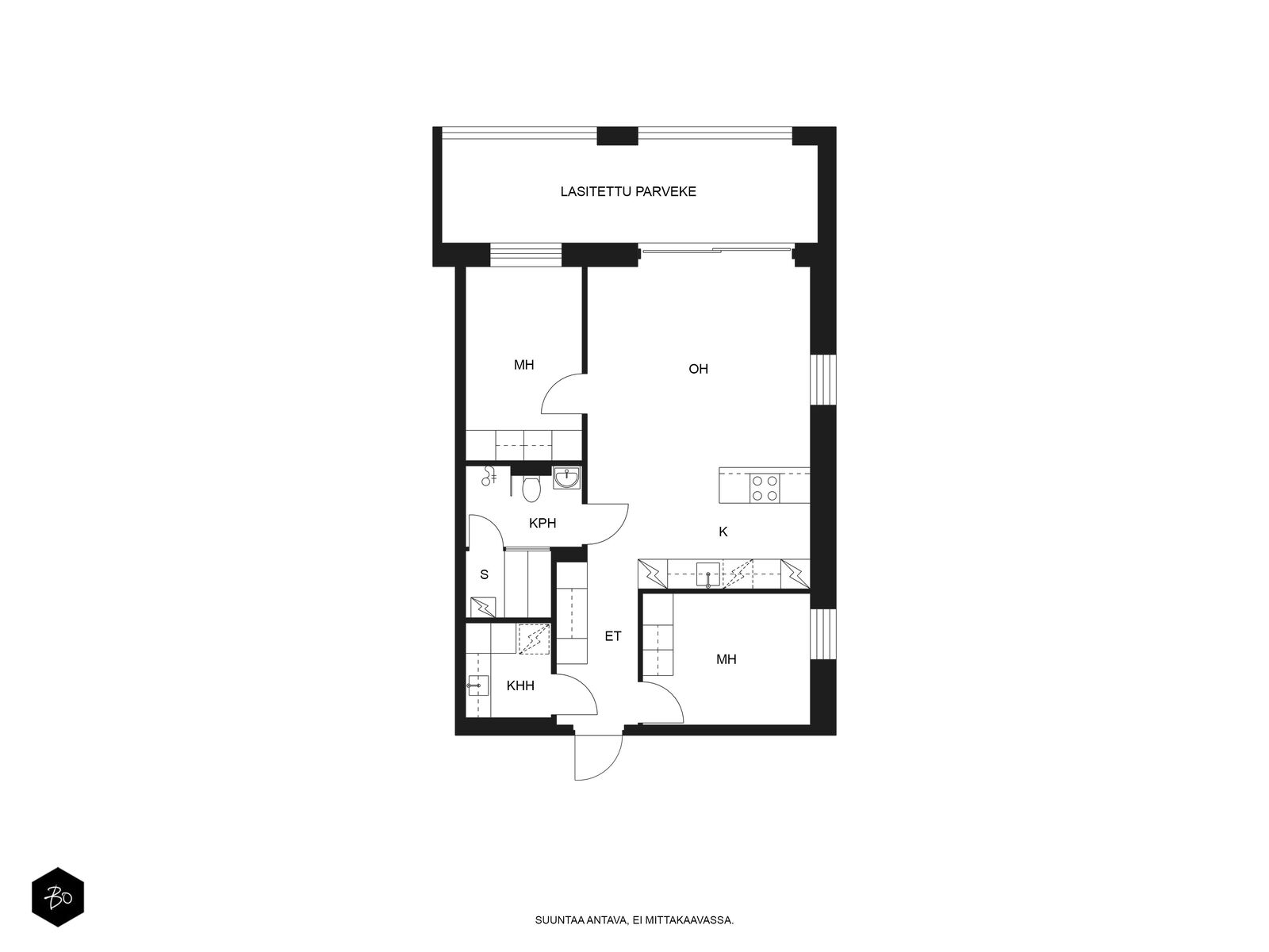 Papinpöydänkuja 1 - kuva 2