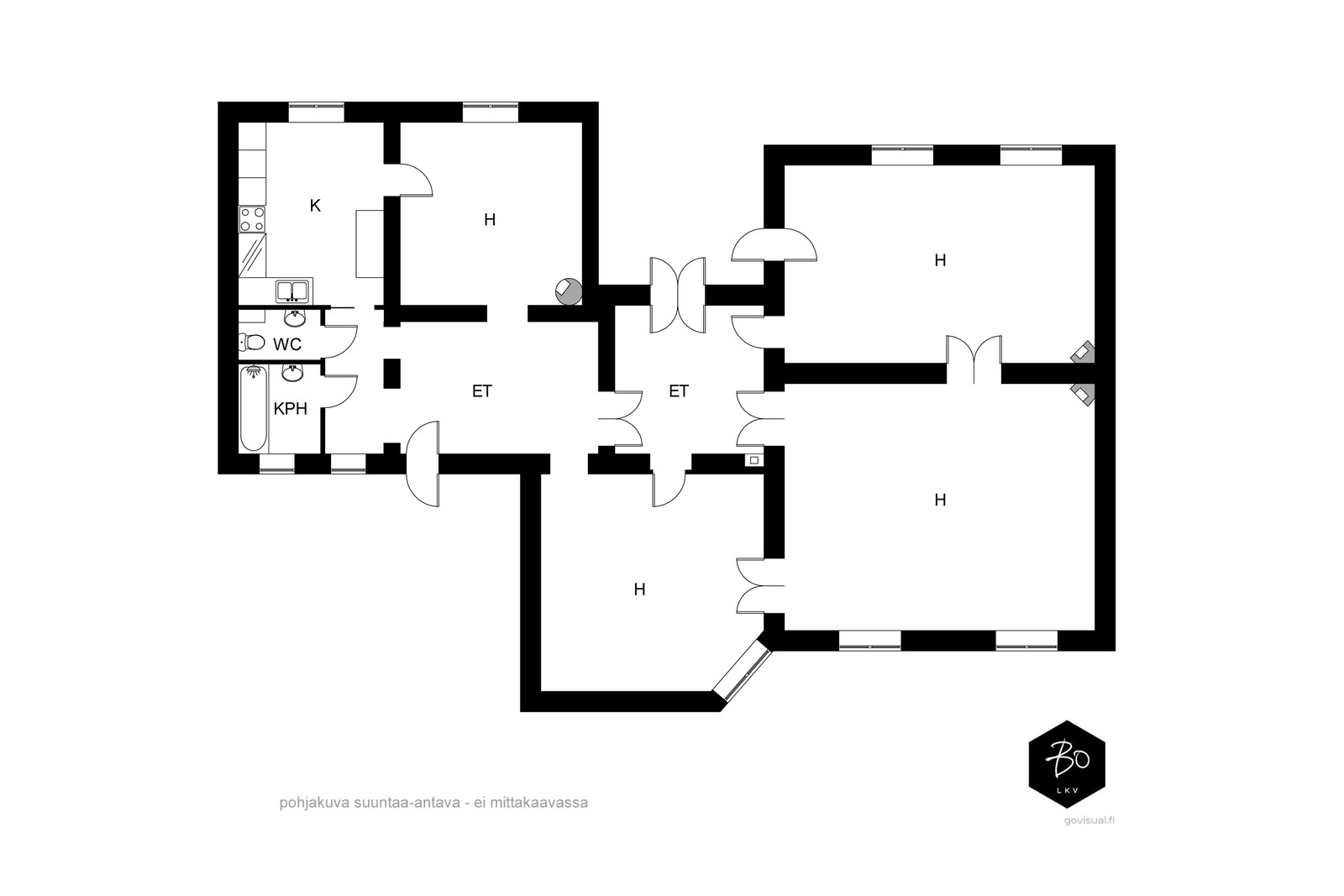 Iso Roobertinkatu 7 - kuva 2