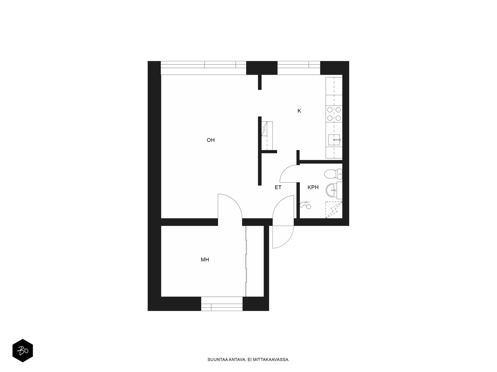 Korkeakoulunkatu 5 - kuva 2