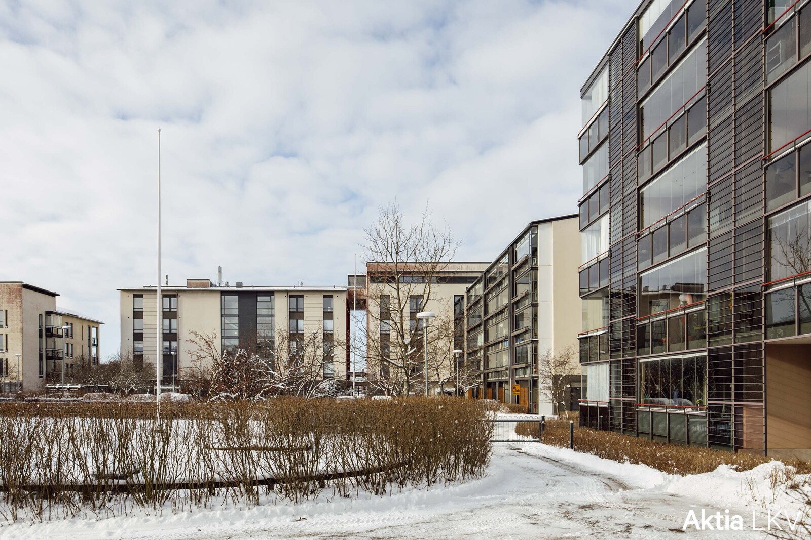 Rauhallinen sisäpiha