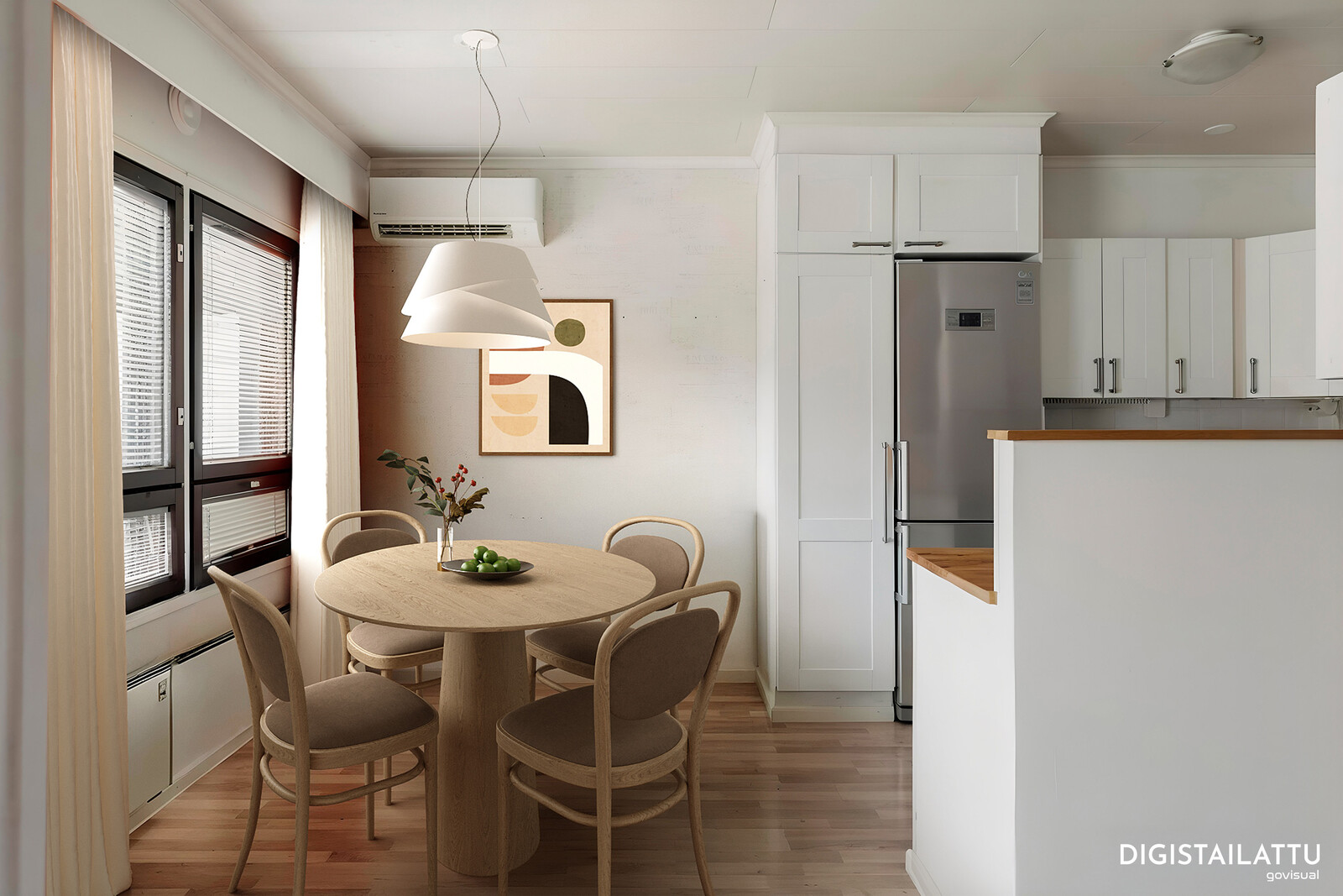 Ruokailutila/keittiö