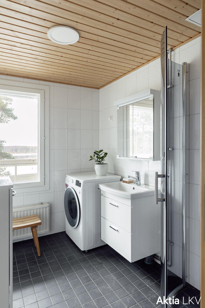 Ikkunallinen kylpyhuone