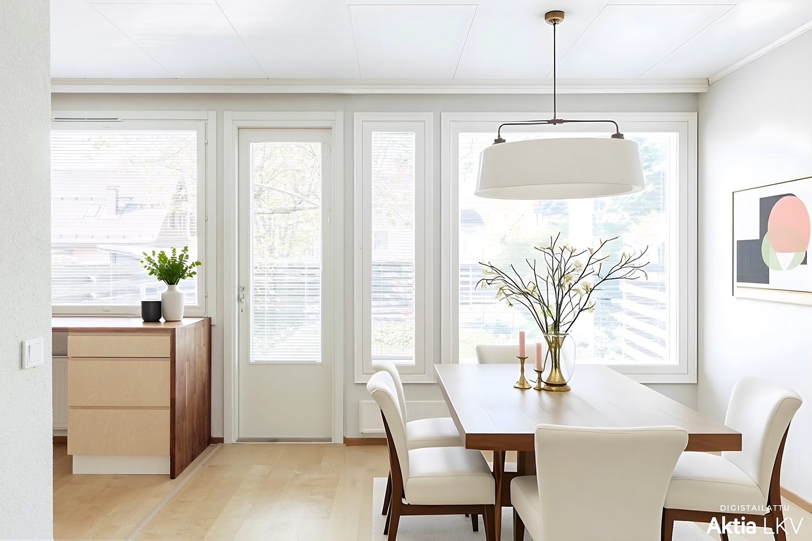 Luonteva paikka ruokailuryhmälle