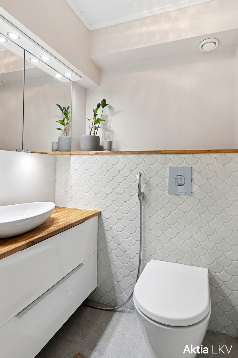 Keskikerroksen erillinen wc