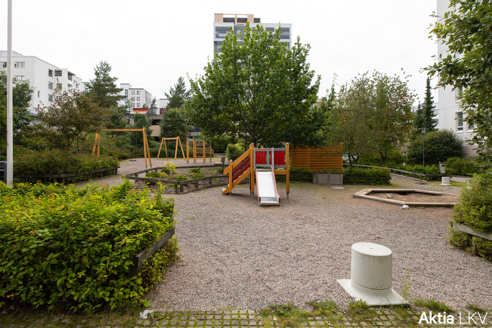 Lasten leikkialuetta