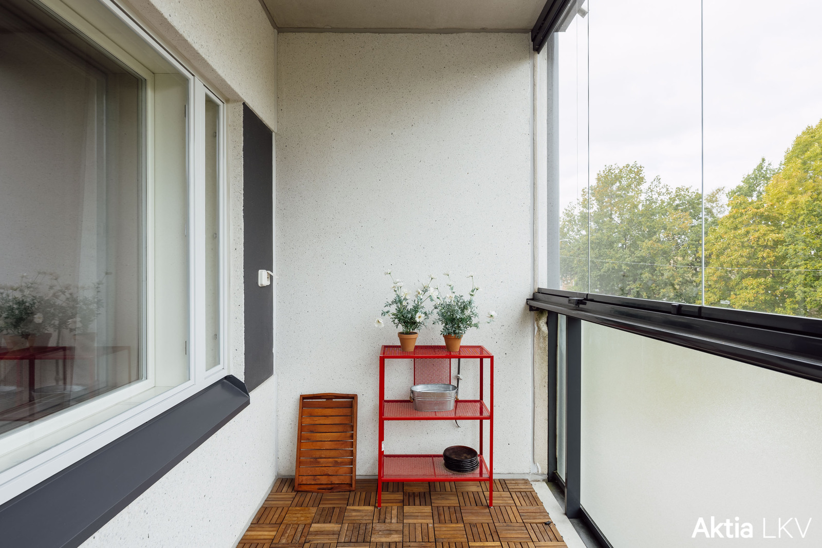 Makuuhuoneen parveke