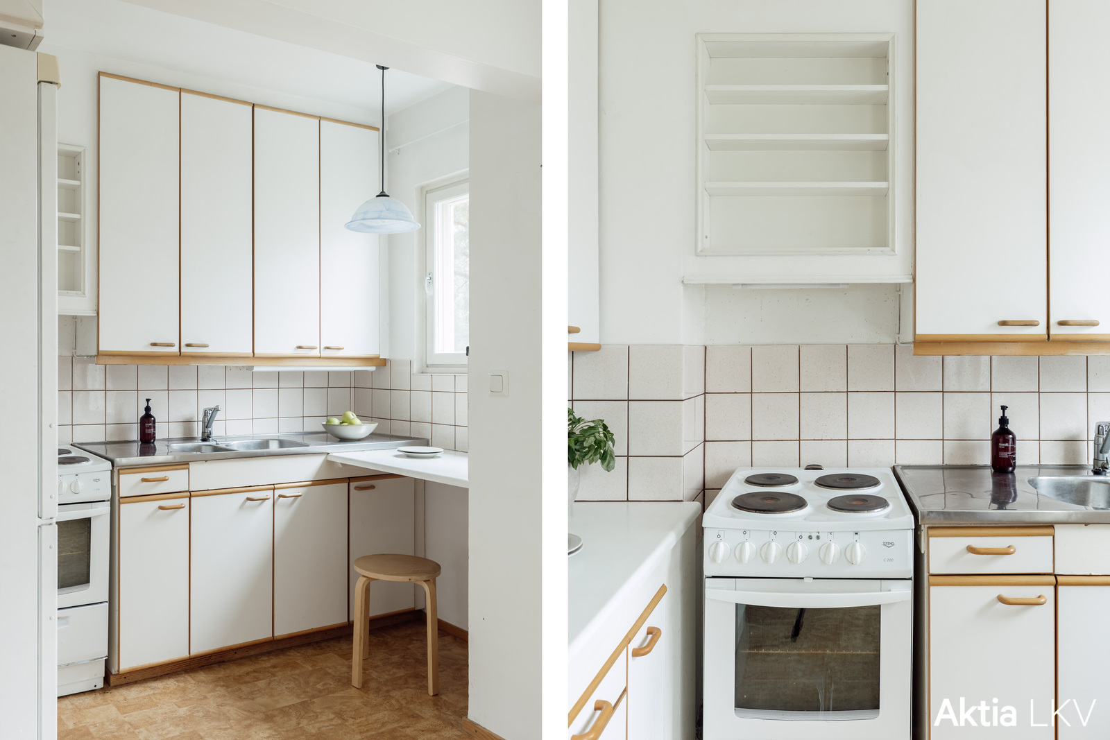 Keittokomero ikkunalla