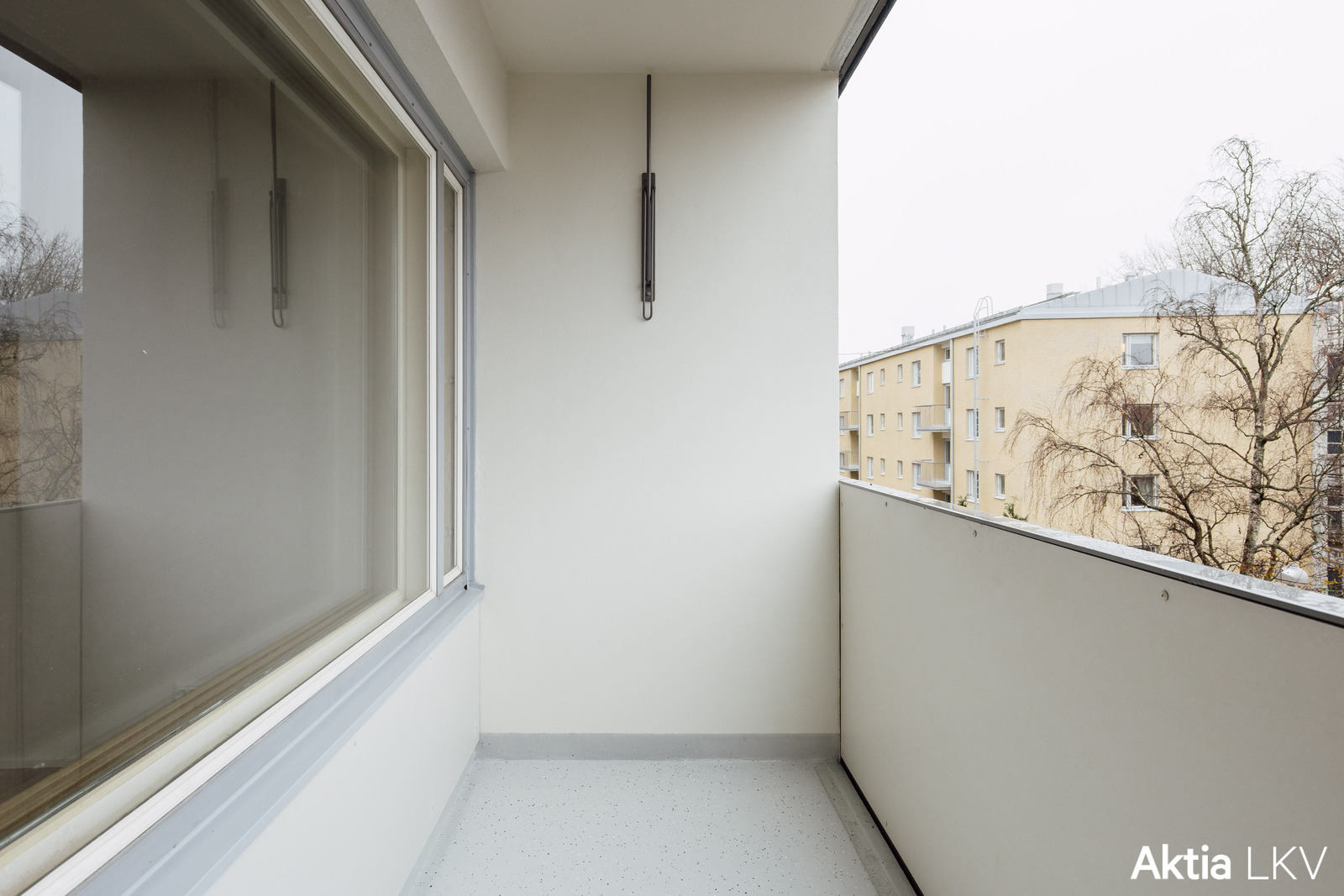 Juuri uusittu parveke