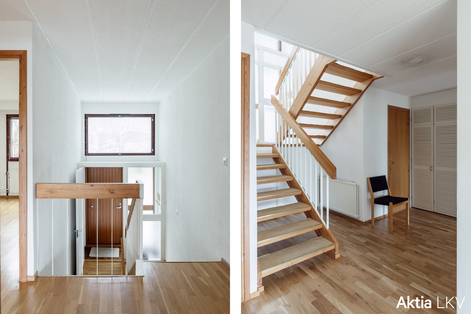 Kauniit portaat toiseen kerrokseen