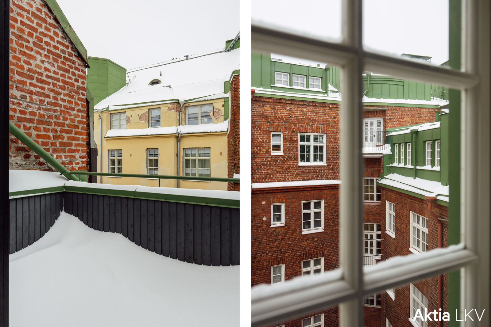 Parveke ja sisäpiha