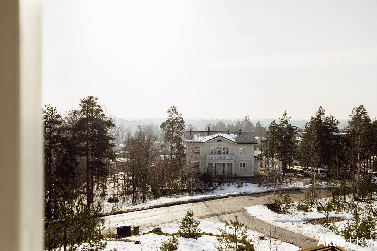 Maisema parvekkeelta