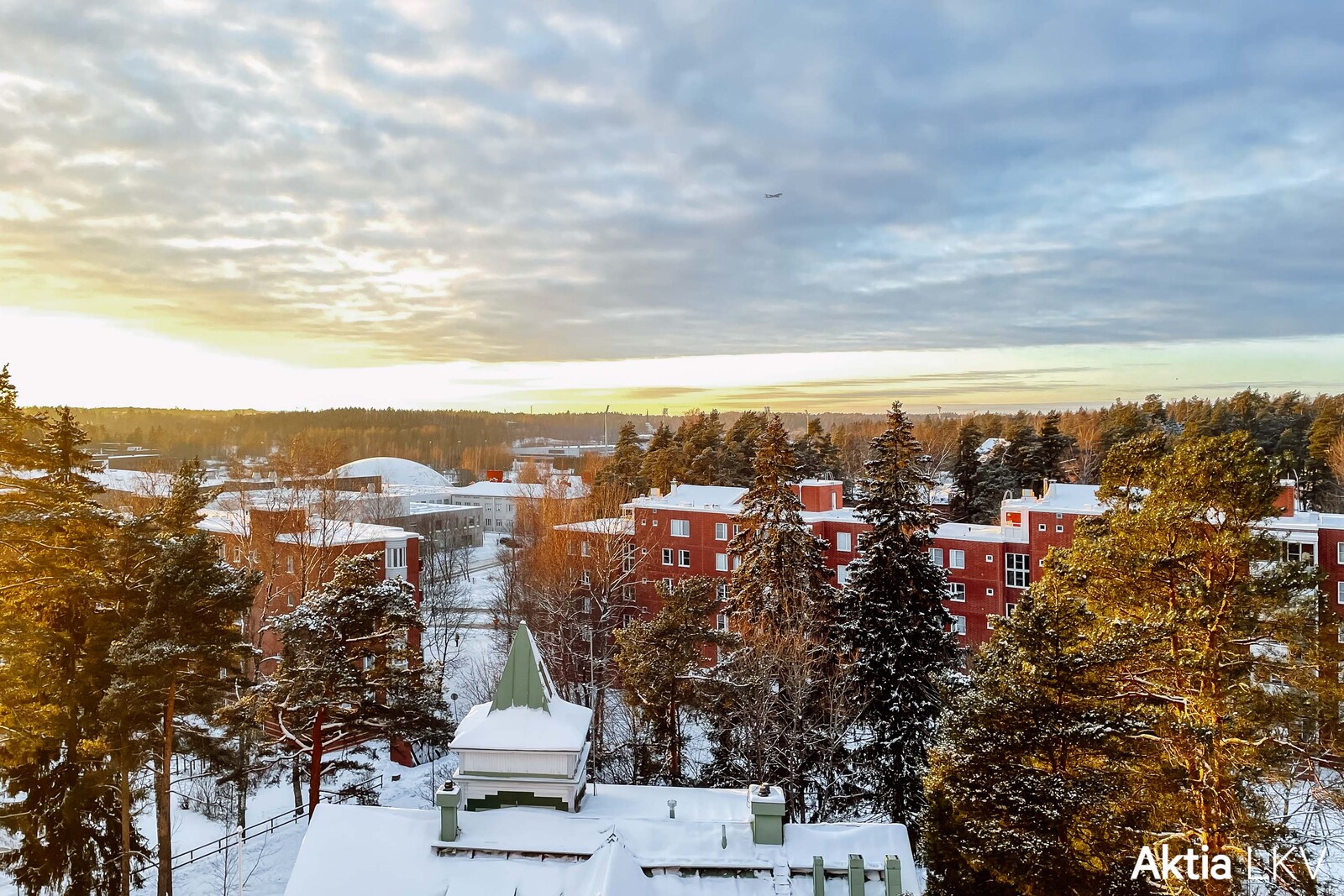 Maisemaa parvekkeelta