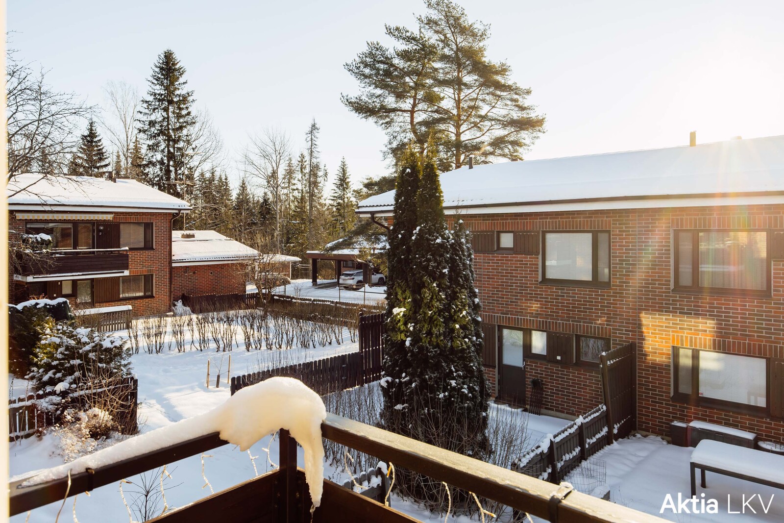 Maisemaa parvekkeelta