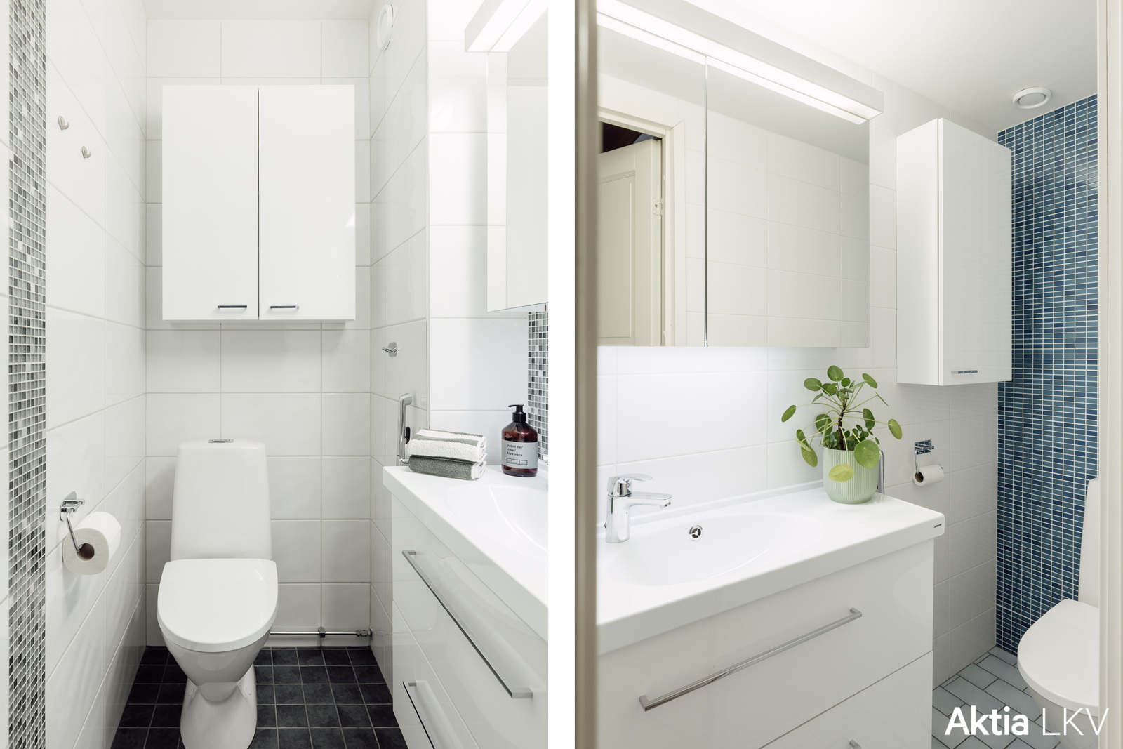 Vastikään remontoidut wc:t