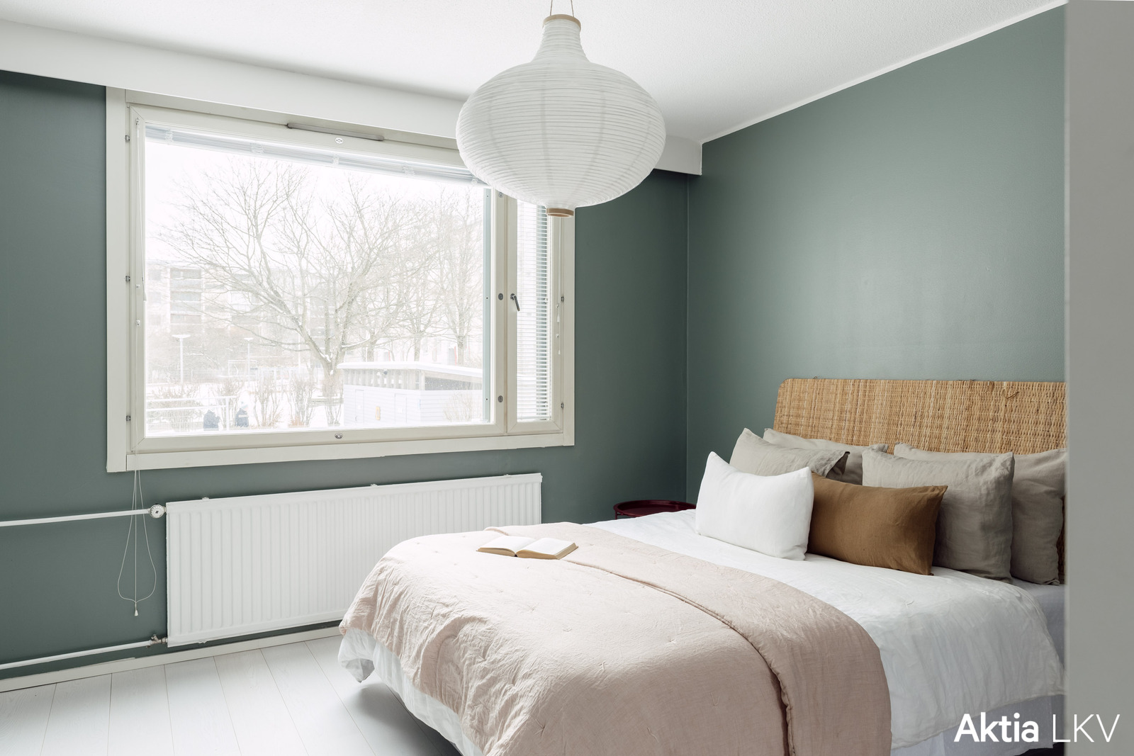 Reilunkokoinen makuuhuone