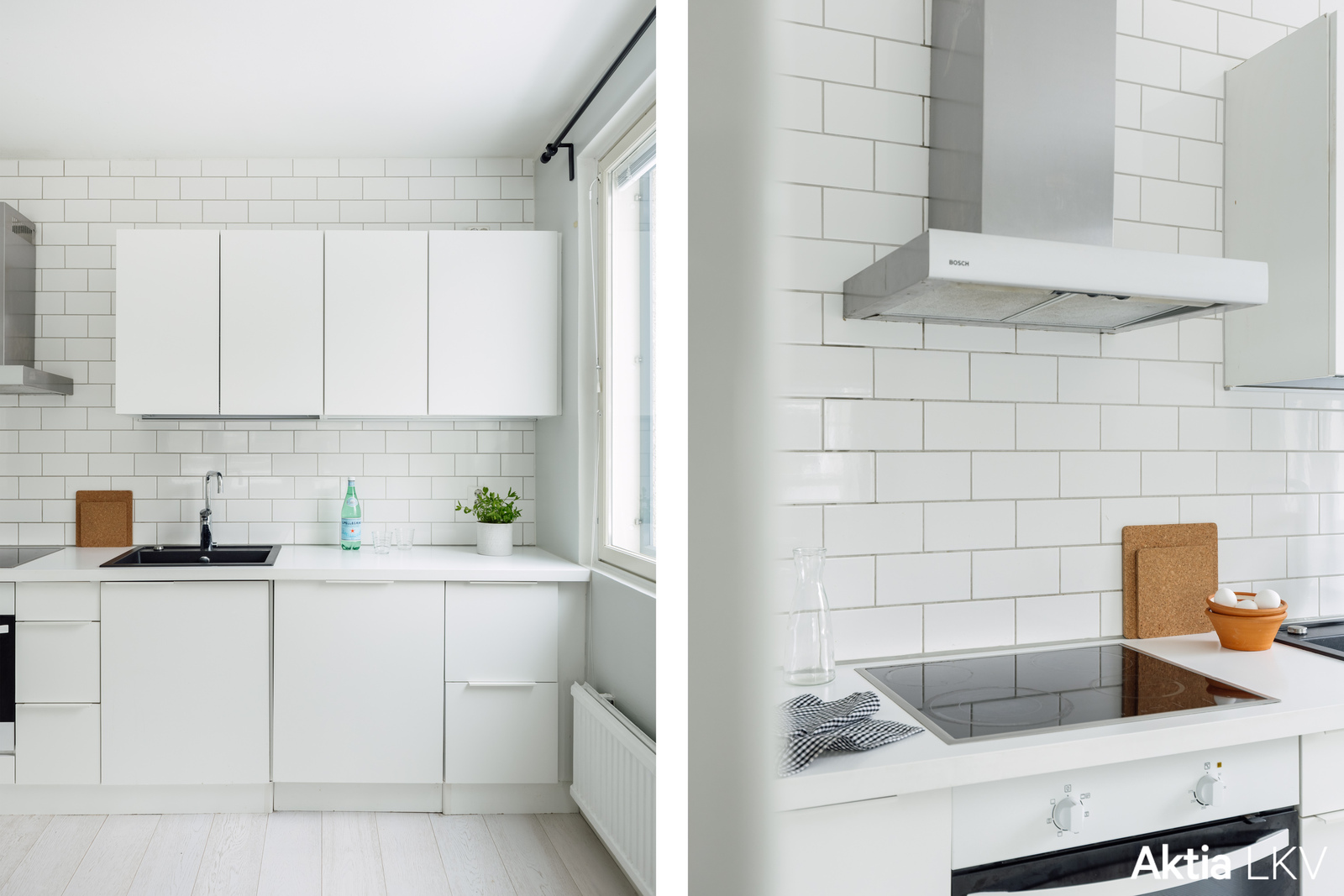 Keittiö uusittu v. 2017