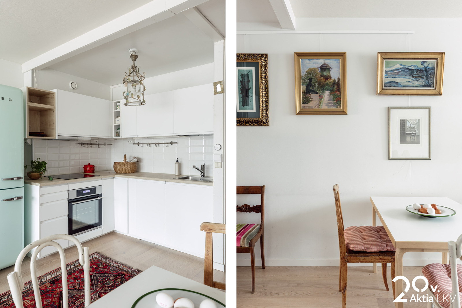 Avokeittiö ja ruokailutila