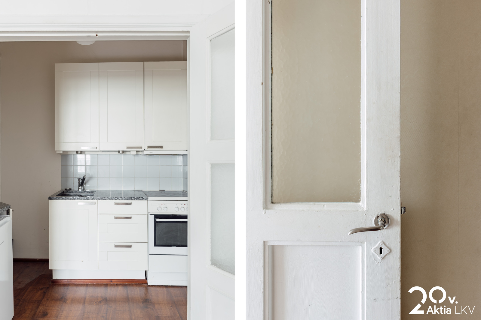 Keittokomero ja lasipariovet