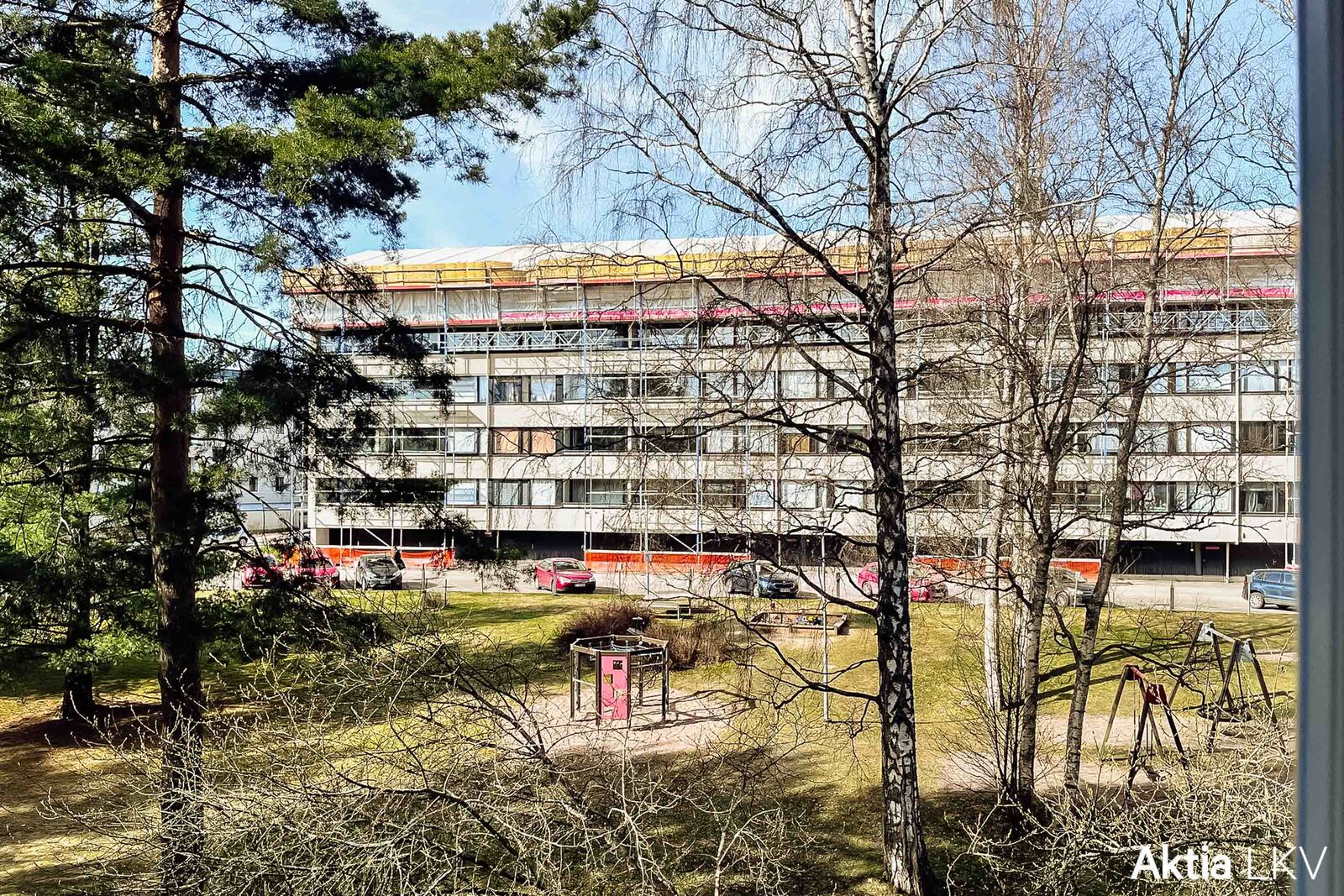 Näkymät makuuhuoneesta