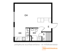Uudenmaankatu 6, Turku (Itäinen keskusta), Kuva 2, esikatselu, Pohjapiirros