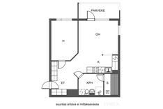 Huvilakatu 14, Järvenpää (Keskusta), Kuva 3, esikatselu, Pohjapiirros