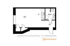 Vaasankatu 20, Helsinki (Kallio, Harju), Kuva 2, esikatselu, Pohjapiirros